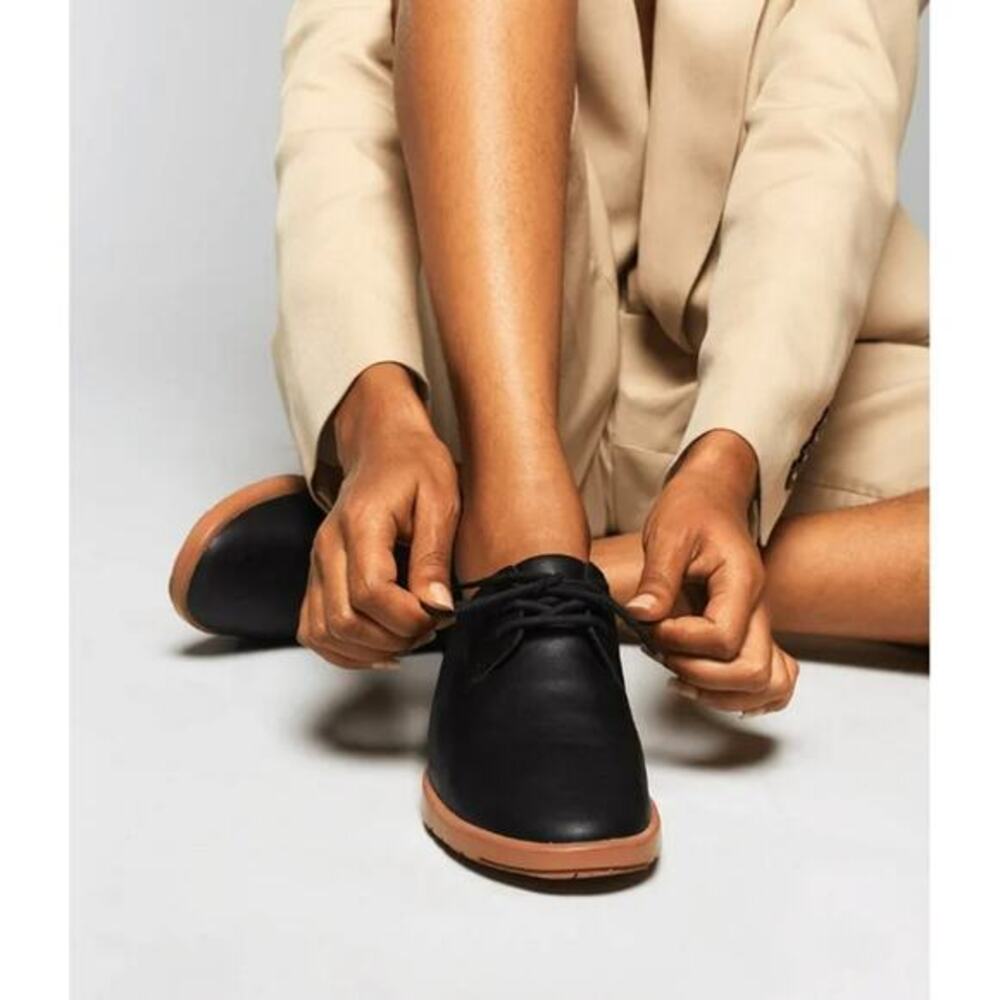 Ponto Women The Pacific‎ Hybrid Oxford Black Shoes Size 9.5